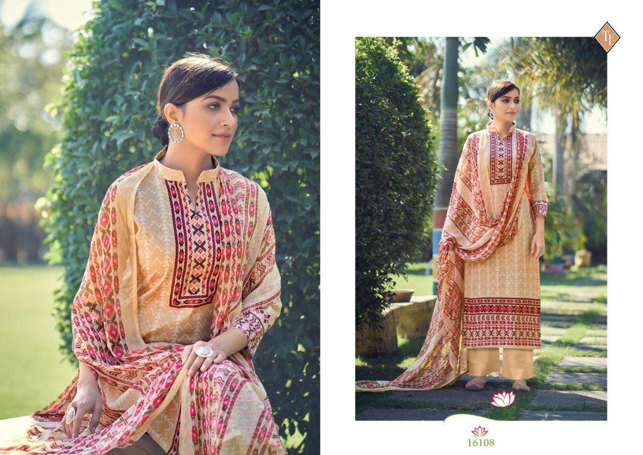Tanishk Fashion Aarna Lawn Cambric Printed Dress Material Catalog
