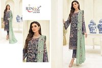 Rinaz Fashion Ramsha Vol-5 Faux Georgette Pakistani Style Salwar Kameez Catalog