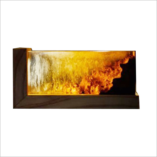 Resin Wood Night Lamps With Hood