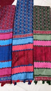 Handloom batik saree