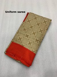 Malbari Silk Uniform Sarees