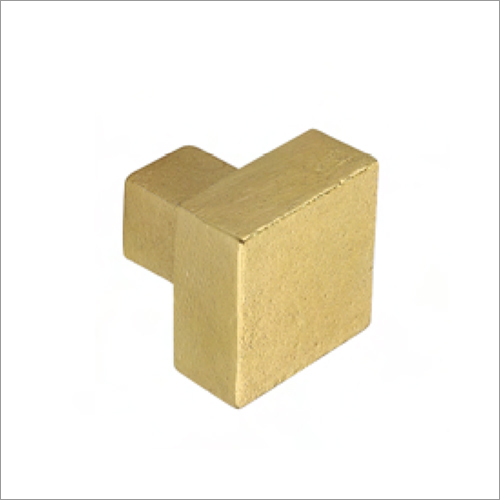 Square Shape Gold Cabinet Knobs