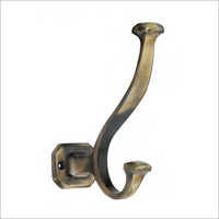 Screw in Brass Triple Folding Coat Hook Square Base, Lacquered at best  price in Aligarh