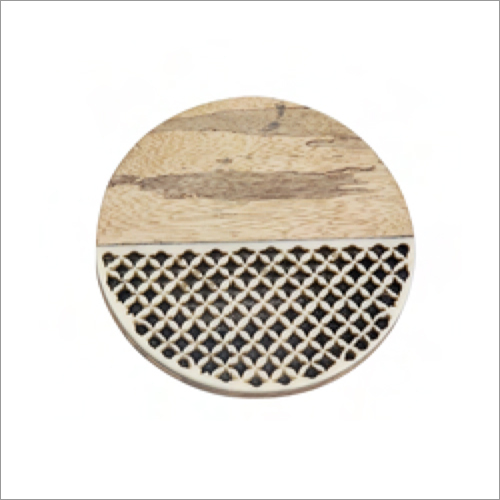Decorative Wooden Coaster By NIBHAV EXPORTS PVT LTD.