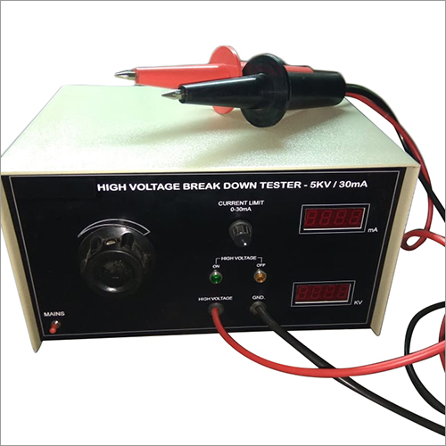High Voltage Break Down Tester Current: Ac Volt (V)