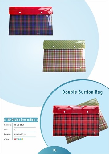 Double Buttion Bag