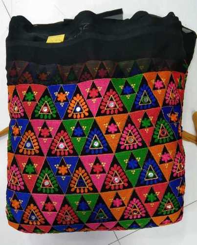 Gamthi Mirror Work Embroidery