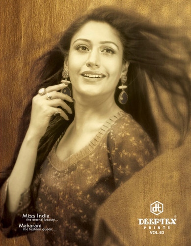 Deeptex Miss India Vol-63 Hit Series Printed Cotton Casual Dress Material Catalog