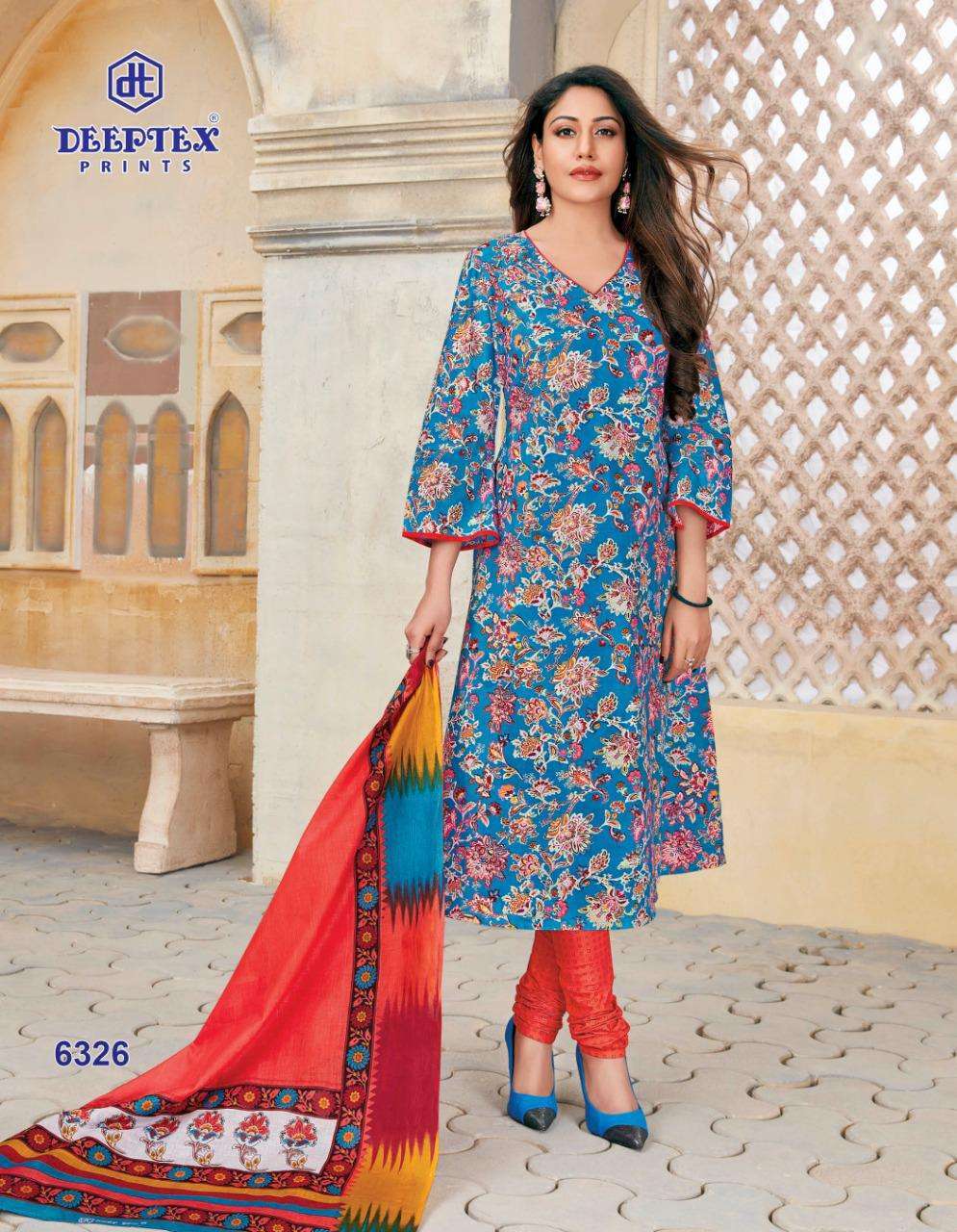 Deeptex Miss India Vol-63 Hit Series Printed Cotton Casual Dress Material Catalog