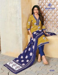 Deeptex Miss India Vol-63 Hit Series Printed Cotton Casual Dress Material Catalog