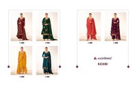 Aashirwad Creation Rashmi Tussar Silk With Embroidery Work Designer Suit Catalog