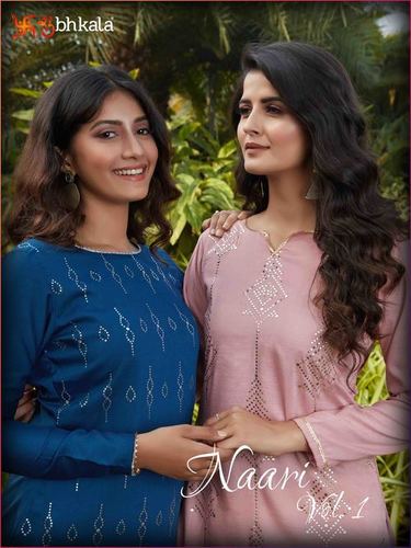 Shubhkala Naari Vol 1 Cotton Designer Kurti Catalog