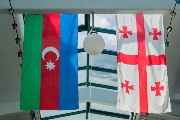 ceiling hanging flags