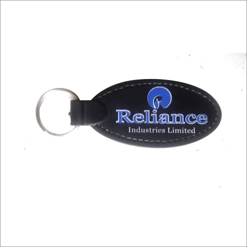 Black Printed Promotion Key Chain