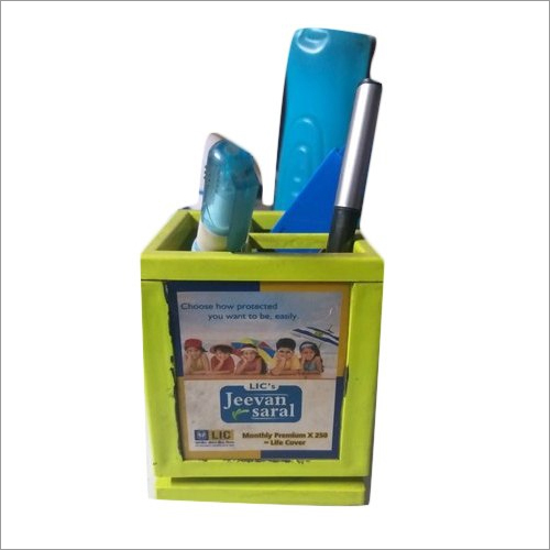 Square Abs Plastic Promotional Pen Stand