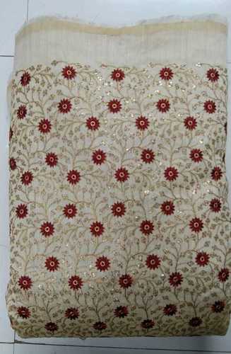 Washable Sherwani Embroidery Fabric