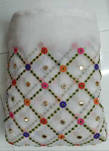 Georgette Embroidery Fabric