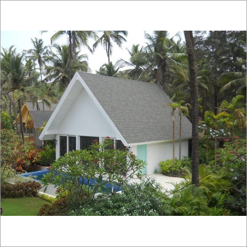 Laminated Fiberglass Roofing Shingle Sheet - Cement Fiber, 150x3000 mm, Pine, Walnut, Light Walnut, Teak, Red Teak | Eco-friendly, Low Water Absorption, Fire Resistant
