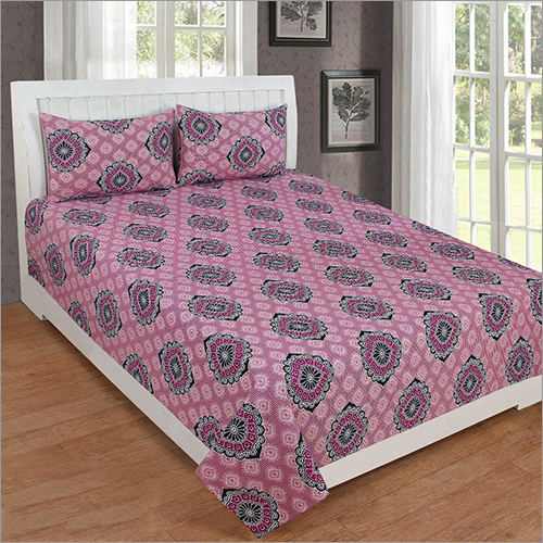 Multicolor Cotton Bed Sheet