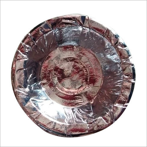 Silver Paper Laminated Dona Plate