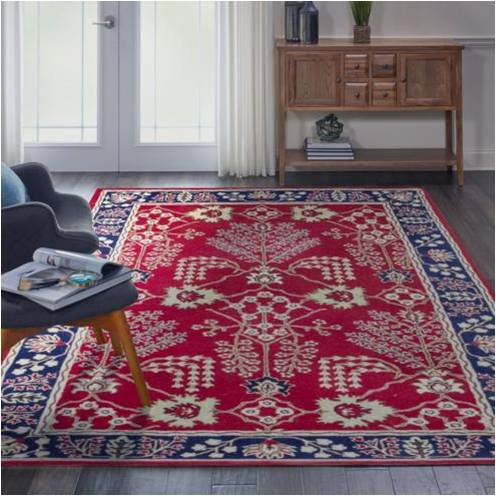 Ulva Red Persian Hand Tufted Carpet