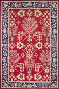 Ulva Red Persian Hand Tufted Carpet