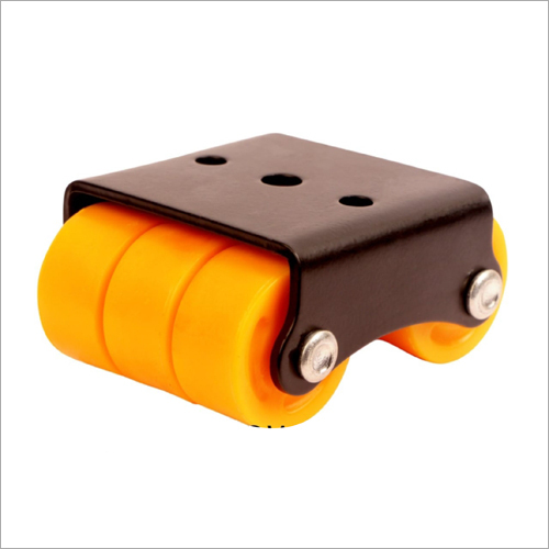 6 Wheel Yellow Fix Heavy Castor Wheel
