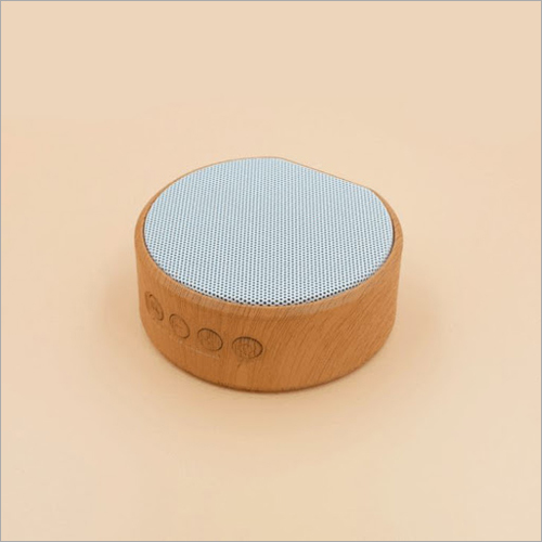 Round Bluetooth Speaker - Compact Design, Lightweight Elegance, Bluetooth Connectivity for Travel and Outings