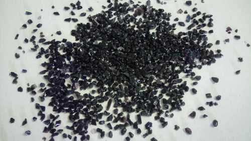 Recycled Royal Black Crushed Glass Chips For Terrazzo Floor Size: Size: (1) 1- 1.5 Mm (2) 2-3 Mm (3) 3-4 Mm (4) 4-5 Mm