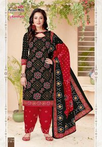 Patidar Mills Bandhani Special Vol 27 Cotton Printed Dress Material Catalog