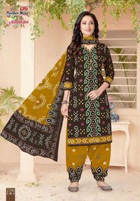 Patidar Mills Bandhani Special Vol 27 Cotton Printed Dress Material Catalog