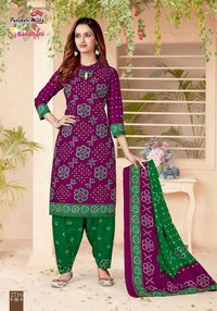 Patidar Mills Bandhani Special Vol 27 Cotton Printed Dress Material Catalog