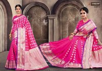 Sangam Kadambari Silk Printed Designer Saree Catalog