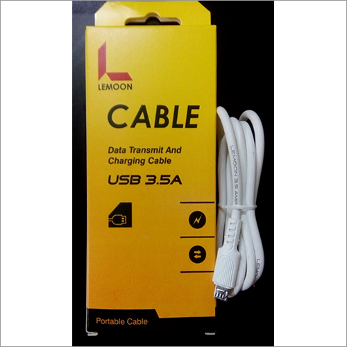 3.5 AMP Fast Charge Data Transmiting And Charging Cable