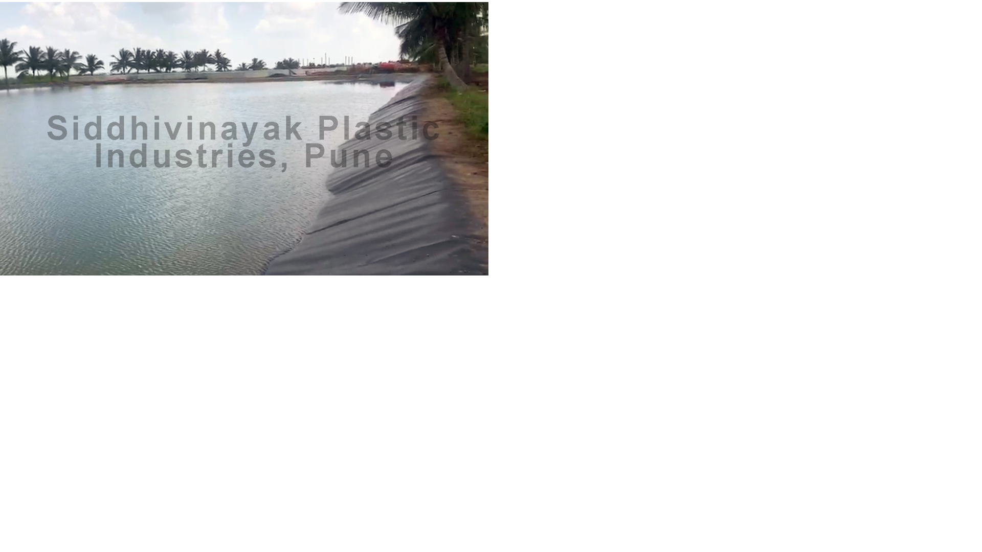 HDPE Geomembrane Pond Liner Sheet
