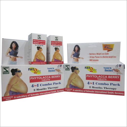 100% Safe 4 In 1 Phytolacca Berry Combo Tablets