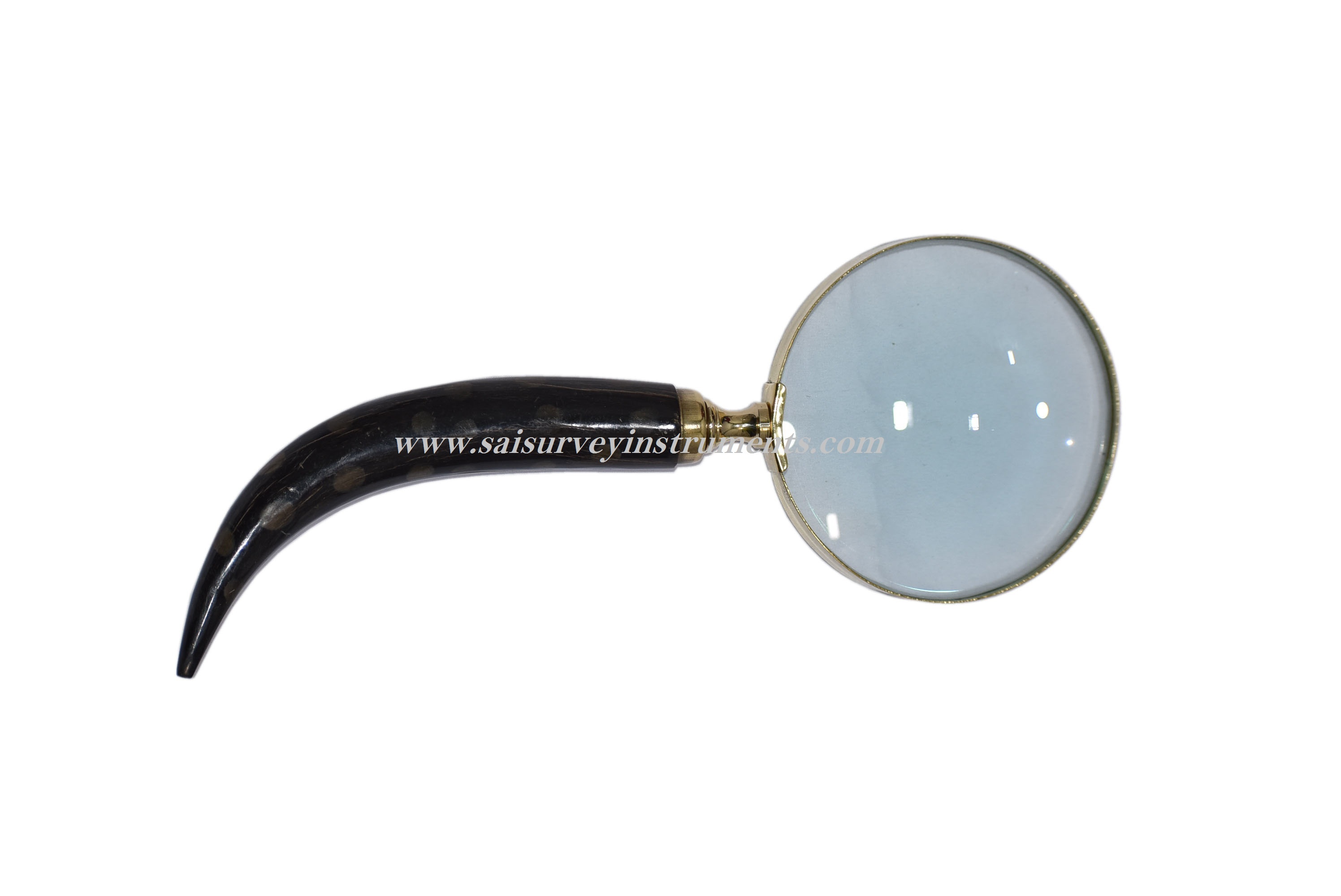 Diameter Brass Ring MOP Handle Magnifying Glass