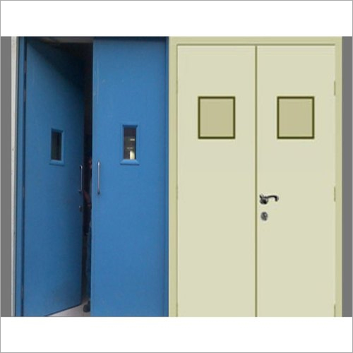 Plate Type Double Leaf Hinge Fire Resistant Door