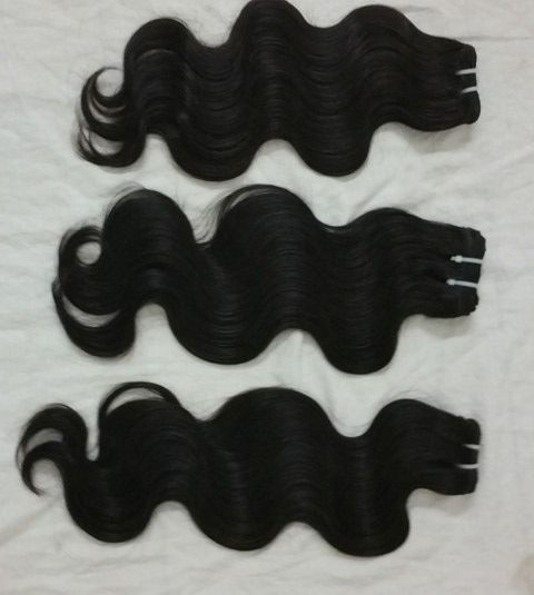 Body Wave Hair Weave Wefts Natural Black Human Hair