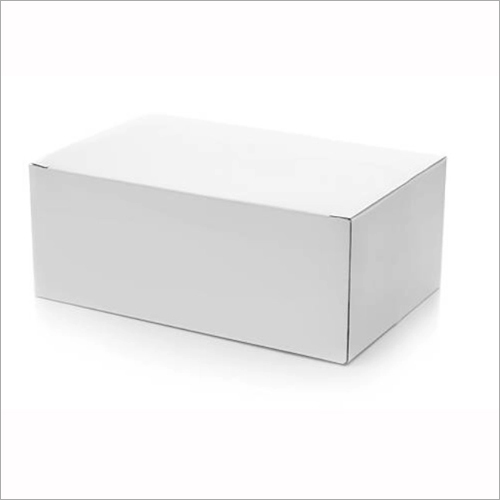 White Paper Corrugated Boxes - Customized Size, Any Shape | Durable Kraft and Corrugated Board Material, Custom Surface Finish