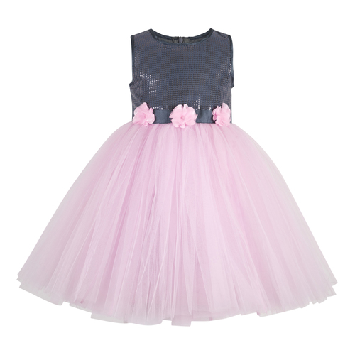 Toy Balloon Kids Girls Party Wear Dress Age Group: 2-12 Years