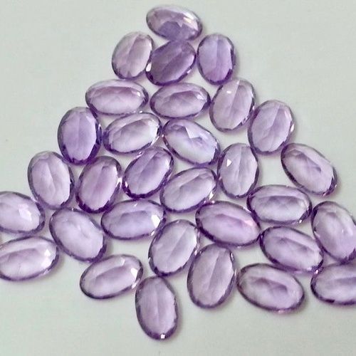 4x6mm Brazil Amethyst Faceted Oval Loose Gemstones