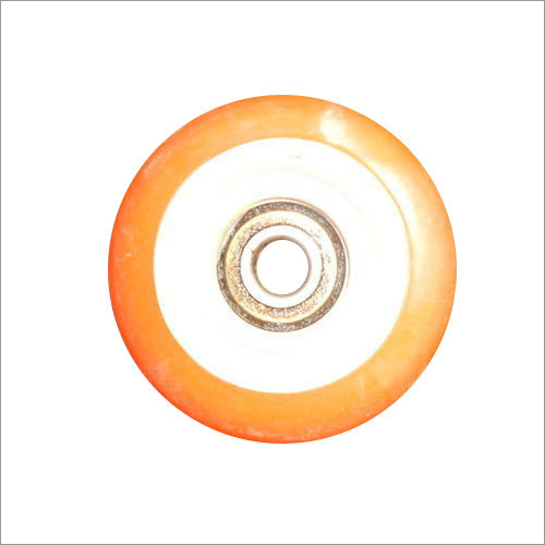 2 Inch Spare Trolley Wheel - Rubber, 100 Mm Diameter, Load Capacity 0-200 Kg | Ideal For Trolley Applications, Durable And Flexible Design