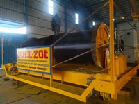 Double drum winch machine