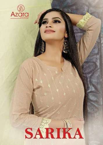 Radhika Azara Sarika Cambric Cotton Embroidered Dress Material Catalog