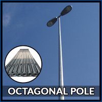 7 Mtr Octagonal Pole
