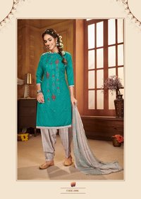 Roli Moli Kudi Patola Printed Cotton Dress Material Catalog
