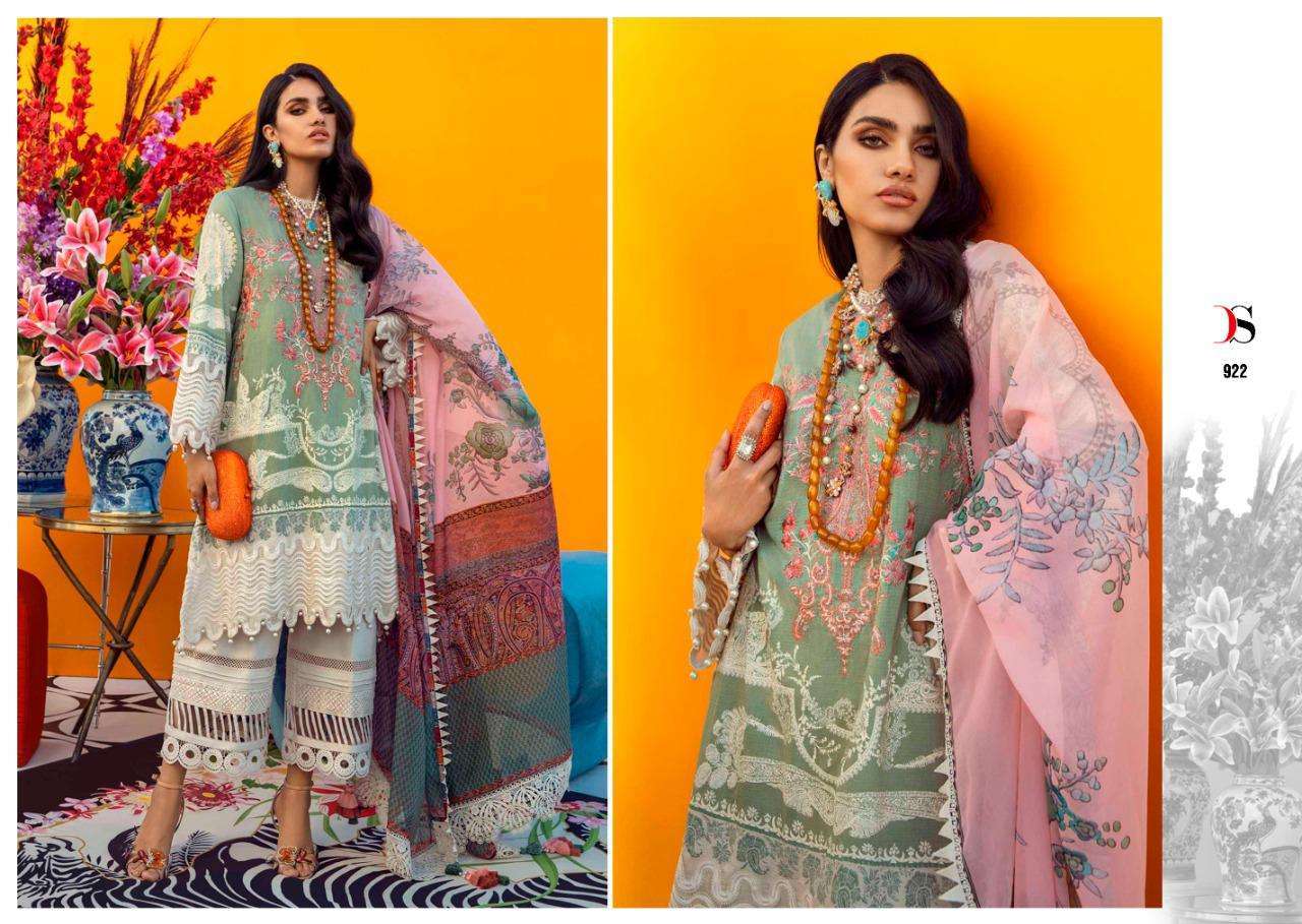 Deepsy Suits Sana Safinaz Muzlin Cotton Print With Embroidery Pakistani Suit Catalog
