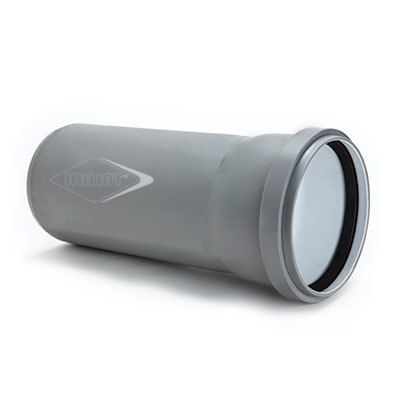 Grey Ht Pro Single Socket Pipe