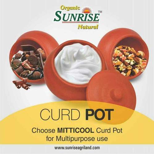 Curd Clay Pot